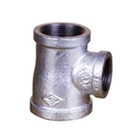 Galvanized & Black Malleable Iron Pipe Fittings Reducing Tee (Type 4) Galvanized & Black Malleable Iron Pipe Fittings Reducing Tee (Type 4)