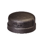 Galvanized & Black Malleable Iron Pipe Fittings Cap Galvanized & Black Malleable Iron Pipe Fittings Cap